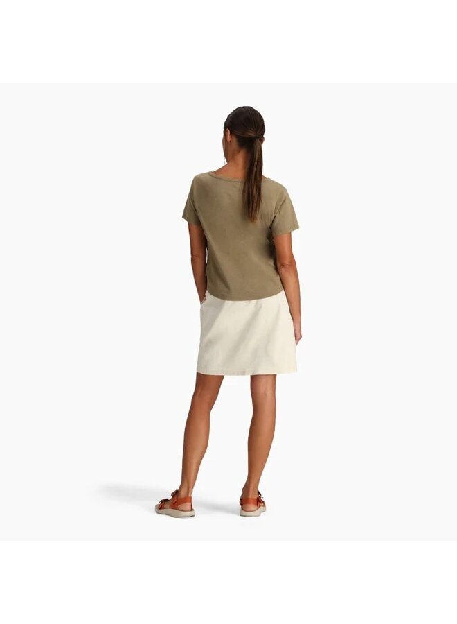 T-Shirt basecamp boxy - Covert Green