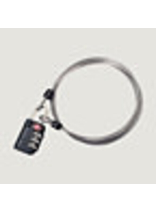 3 Dial TSA Lock & Cable