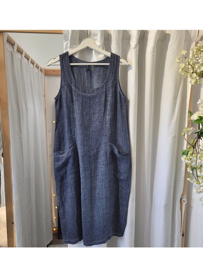 ROBE - indigo blue