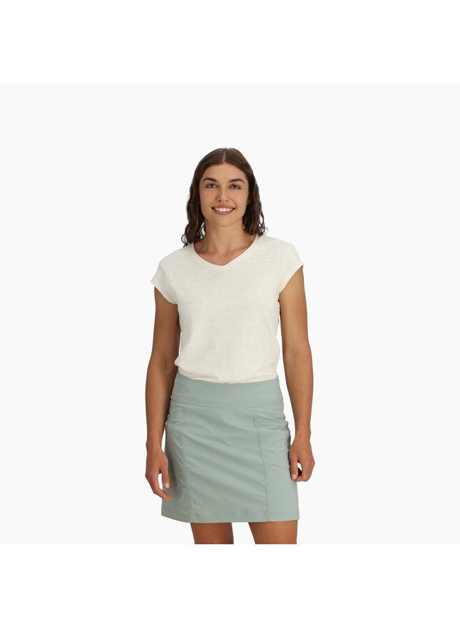 SKORT DISCOVERY III - sage leaf
