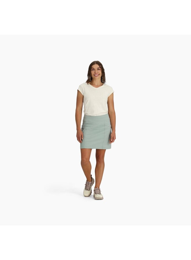 SKORT DISCOVERY III - sage leaf