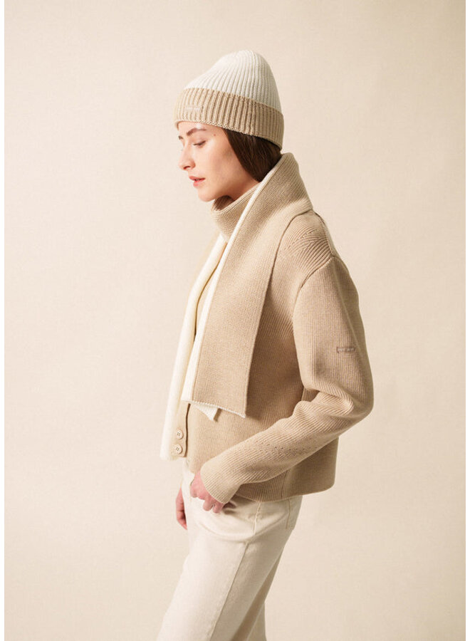 CANOT - bicolore blanc/beige