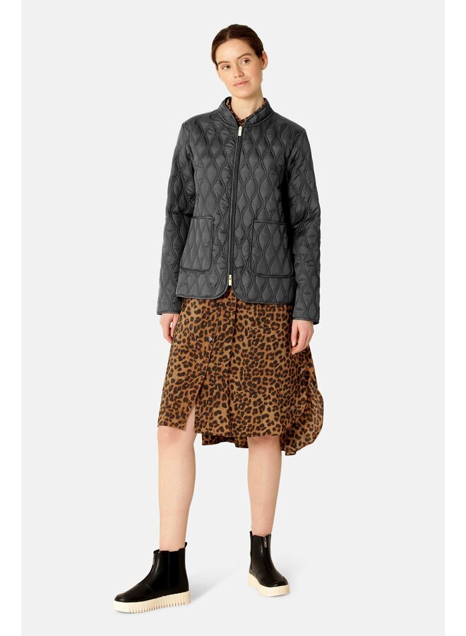 MANTEAU COURT AROS06 - noir
