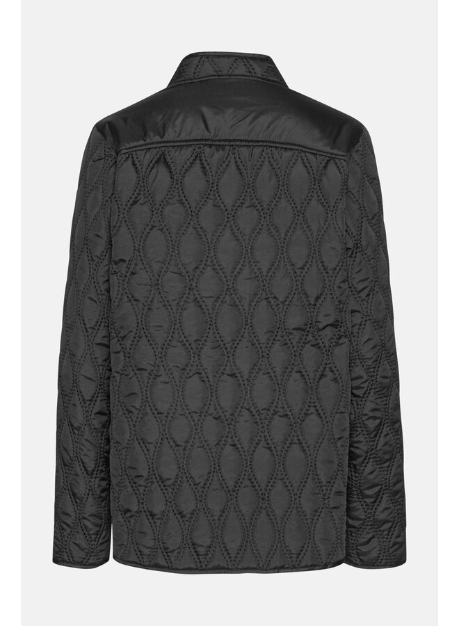 MANTEAU COURT AROS06 - noir