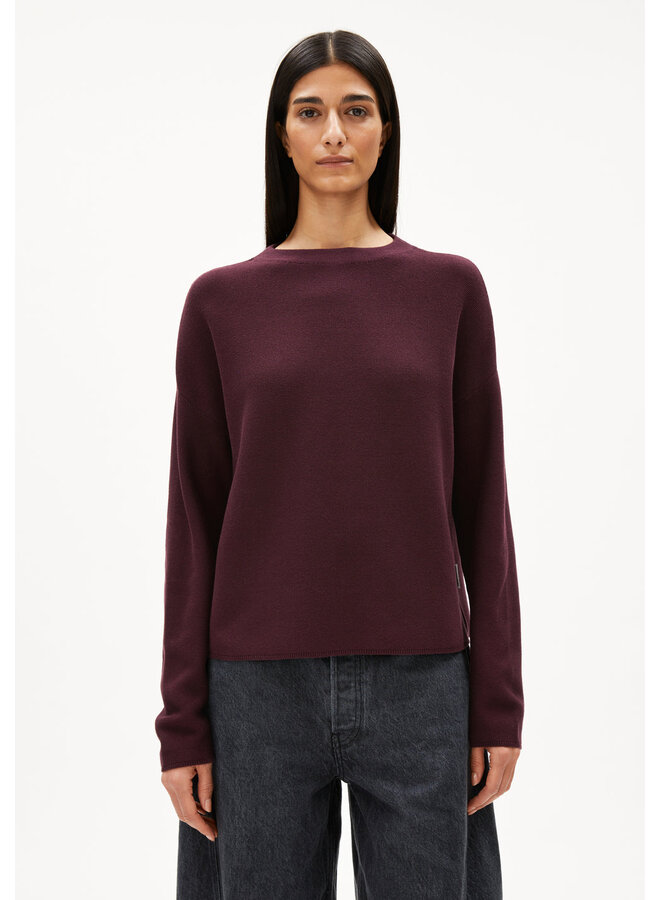 MERINAA  LINKS - dark  cranberry