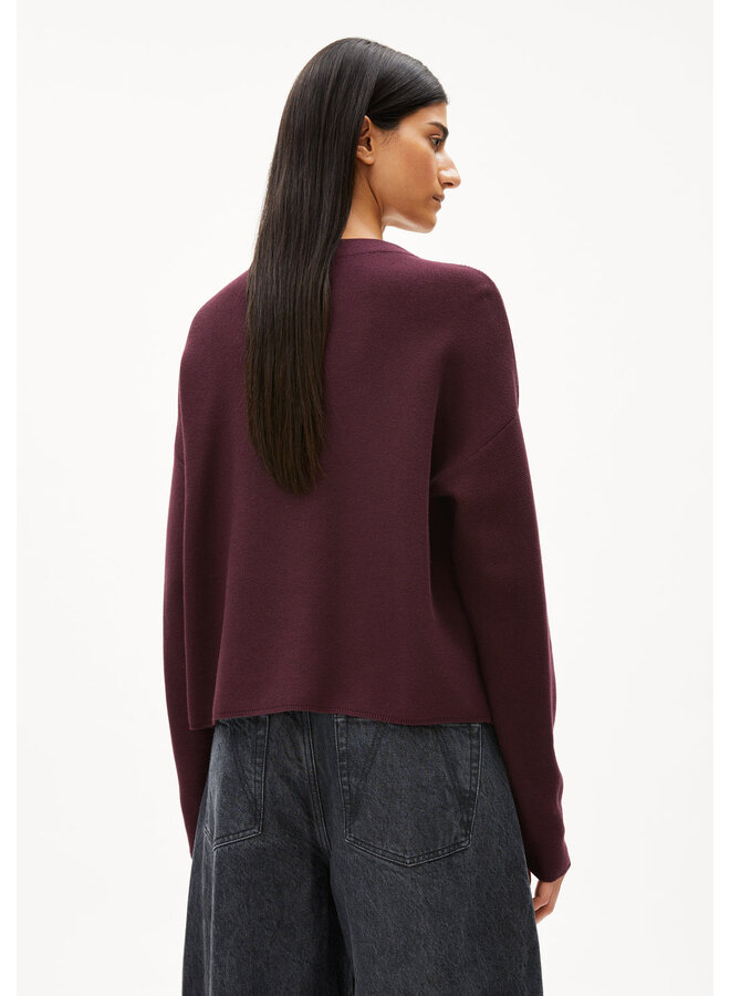 MERINAA  LINKS - dark  cranberry