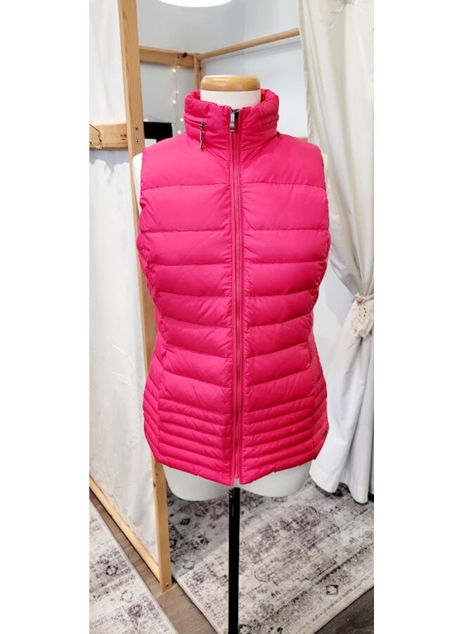 Veste matelassé sans manche -2e Vie- couleur candy / comme neuf - T36