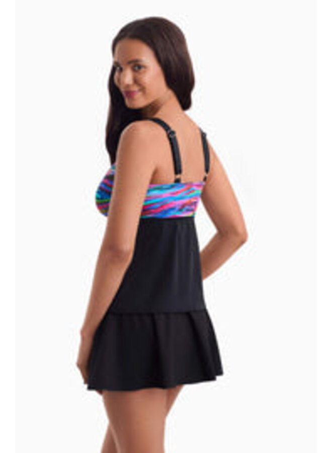 Tankini Dame - Taille plus, Multi