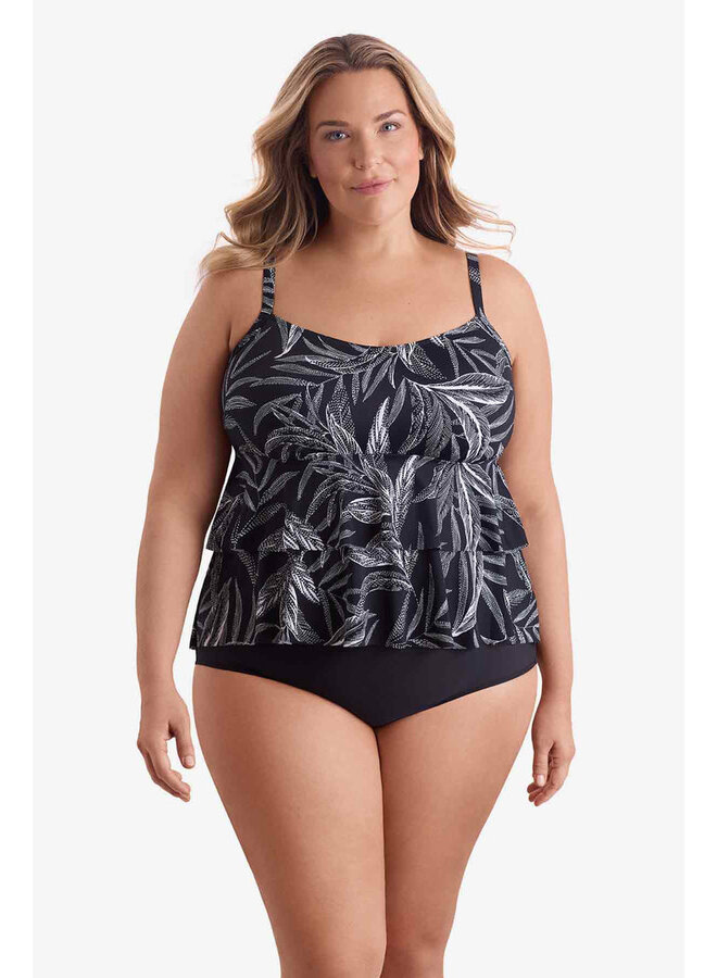 Tankini Dame Taille plus W - noir