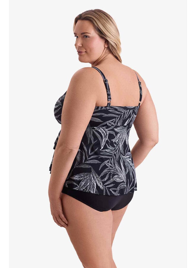 Tankini Dame Taille plus W - noir