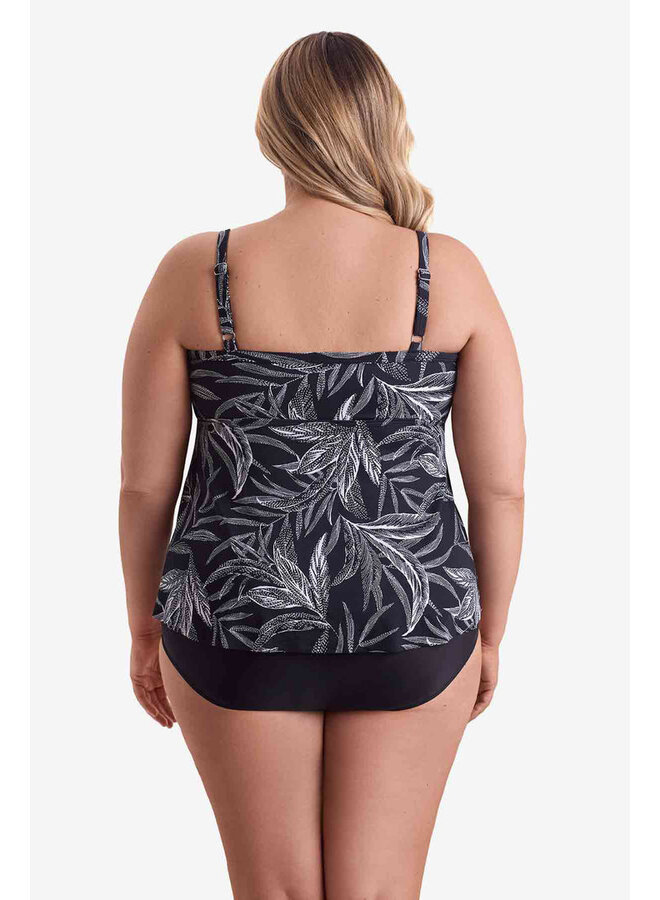 Tankini Dame Taille plus W - noir