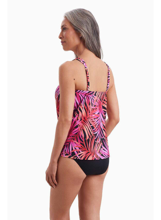 Tankini Dame Taille + - rose