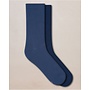 Duo Chaussettes 97% Coton unies Jean