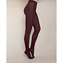 Collant 97% Coton Veloute Prune