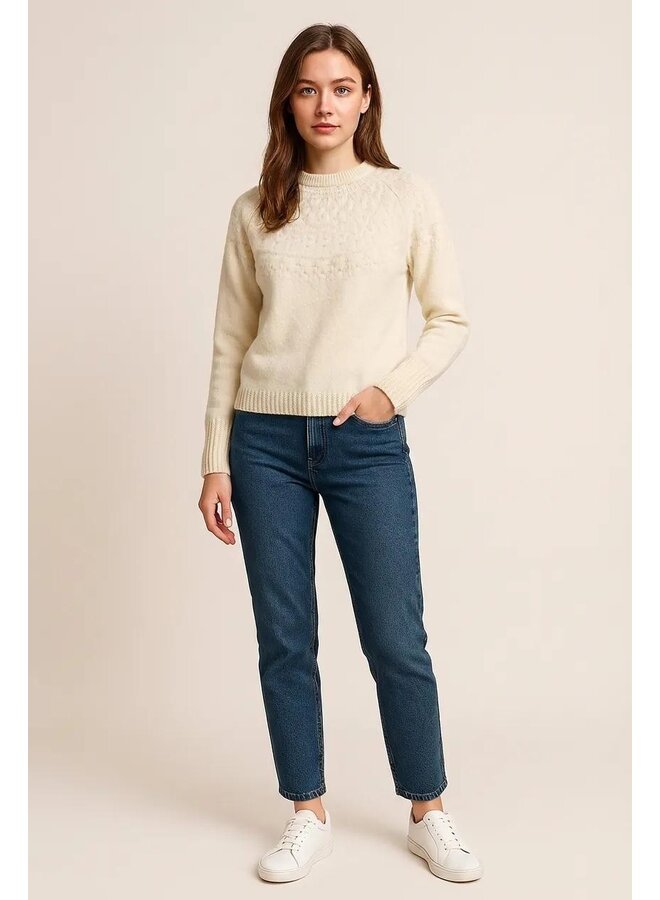 Rockcraft Wool Crew - chalk