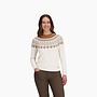 Westlands Fairisle Crew - chalk htr monarch