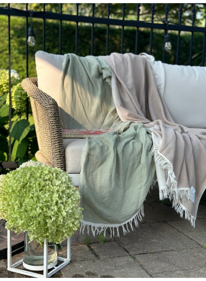 Serviette NAPOLI - thé vert