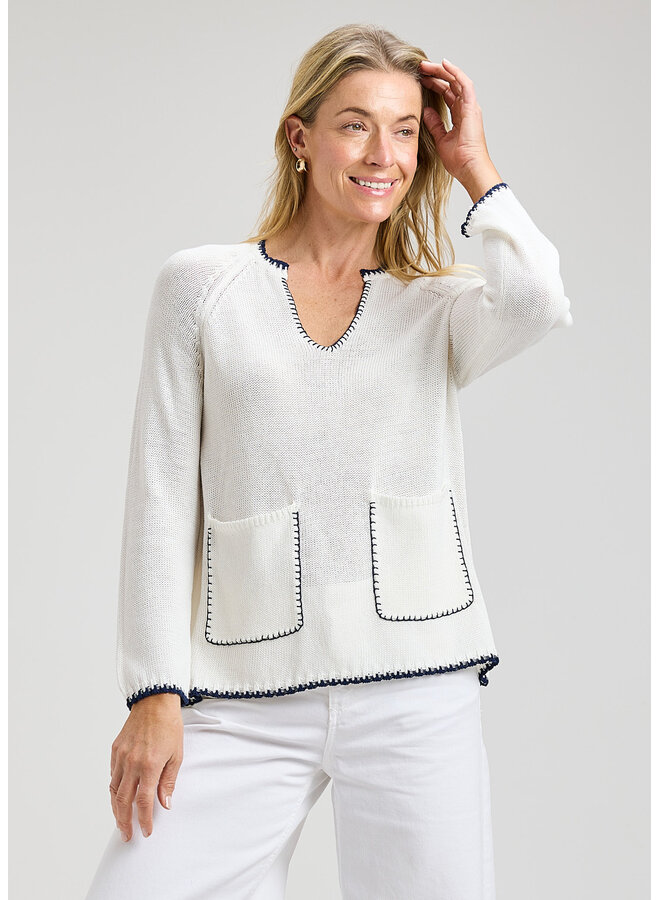 CHANDAIL ALINE - blanc