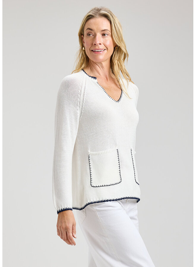 CHANDAIL ALINE - blanc