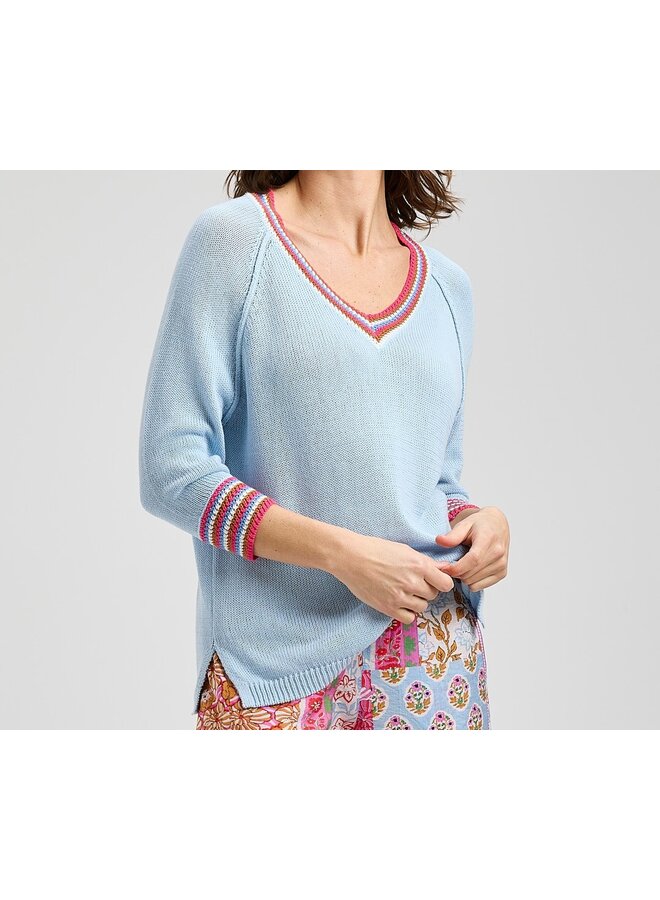 TRICOT CROCHET - powder