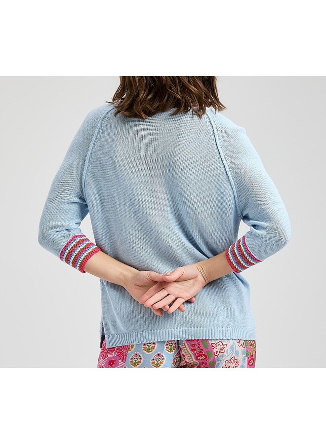 TRICOT CROCHET - powder