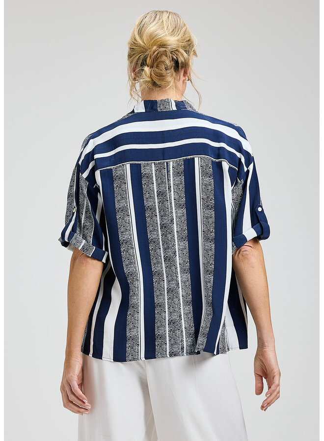 BLOUSE - seaside stripe