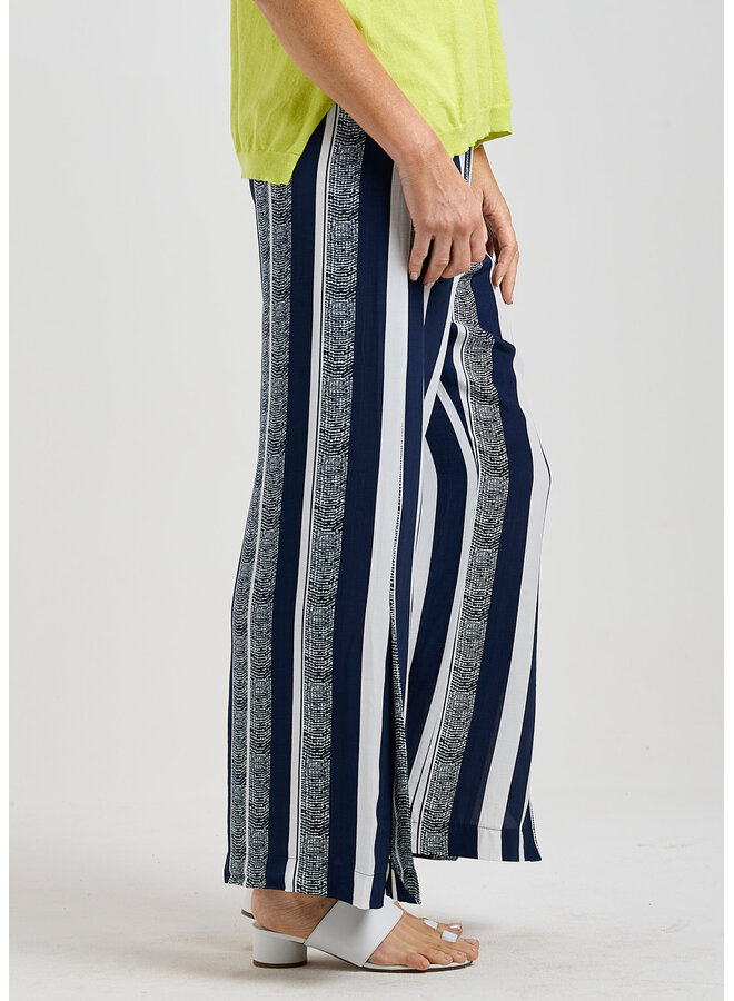 PANTALON léger - seaside stripe