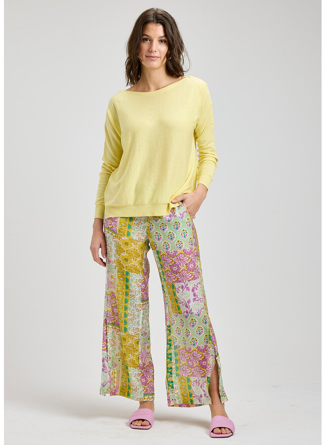 PANTALON léger - citrus bloom