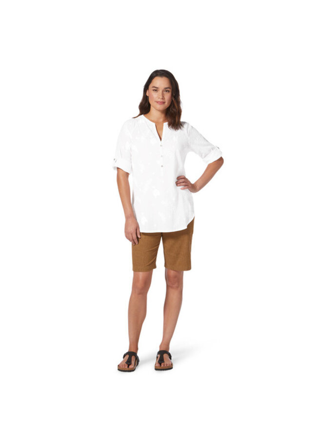 Chemisier Oasis Tunic II 3/4 - blanc