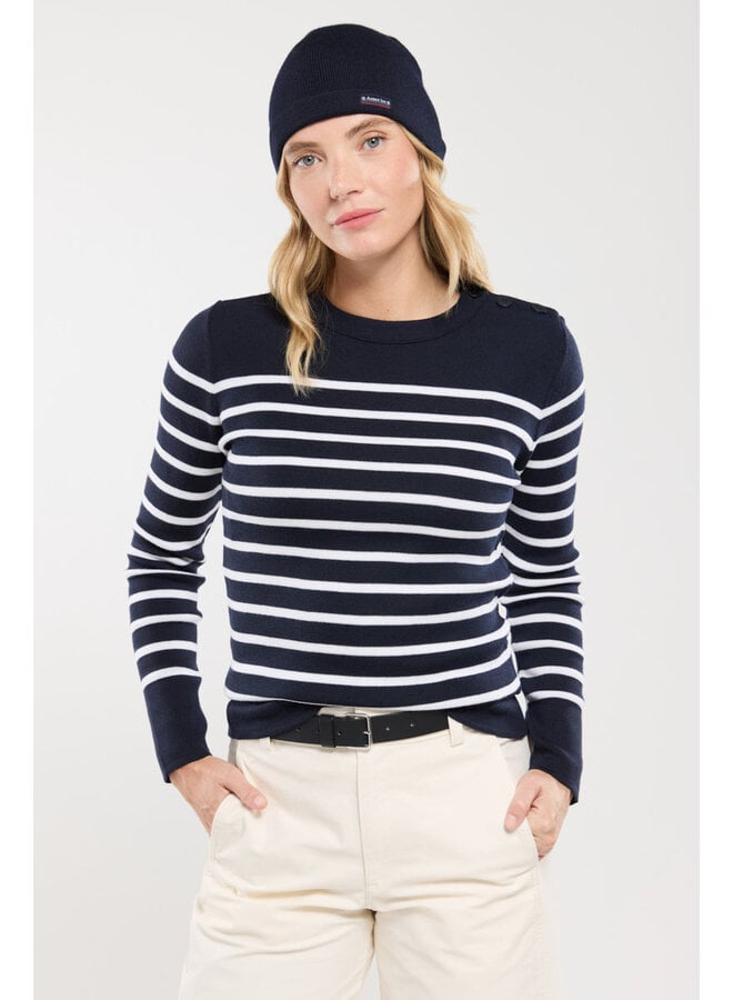 PULL BRIAC -  rich navy/nature