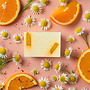 No.24 Savon au lait de brebis - Tangerine et camomille