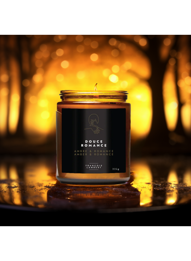 No.14 Douce romance - Bougie de soya Ambre & Romance
