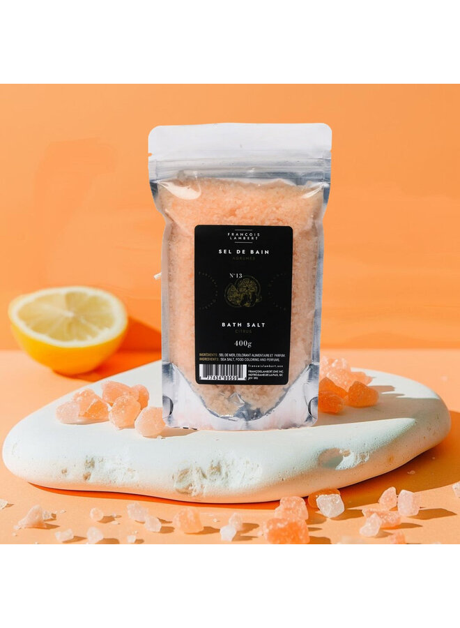 Sel de bain aux agrumes