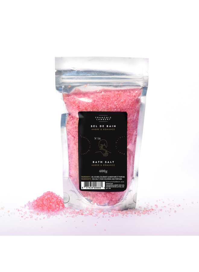 Sel de bain - Ambre & Romance