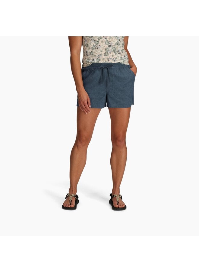 SHORT HEMPLINE - bleu orion