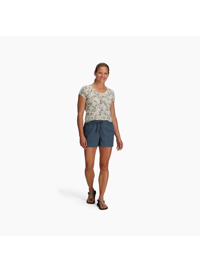 SHORT HEMPLINE - bleu orion