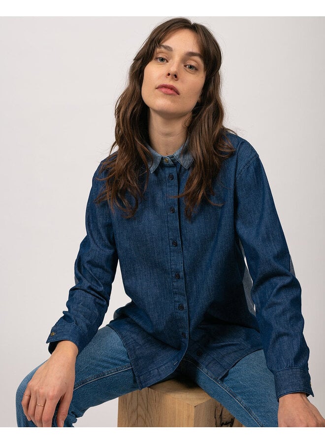 Chemisier ROMY en denim - 2e Vie - Jamais portée