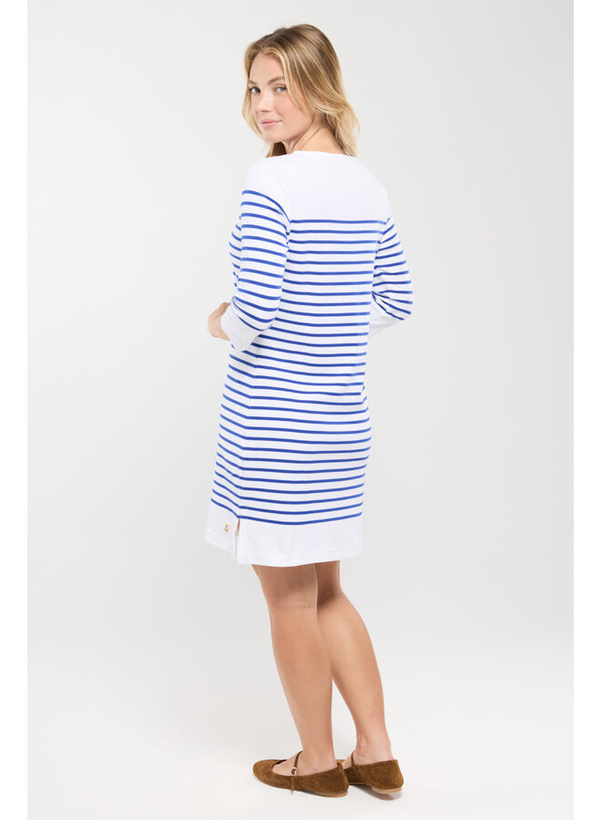 ROBE ILE TUDY - white/étoile royale