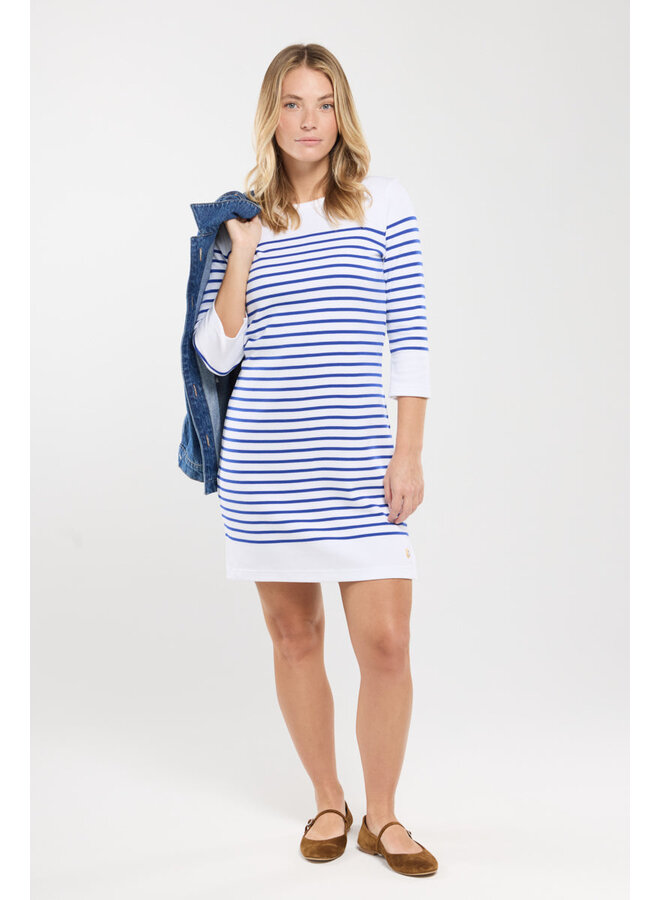 ROBE ILE TUDY - white/étoile royale