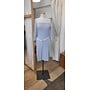 ROBE RAYÉE bleu - 2e Vie - très bon état - medium
