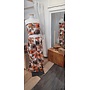 Pantalon fleurs orangées - 2e Vie - Très bon état - Small