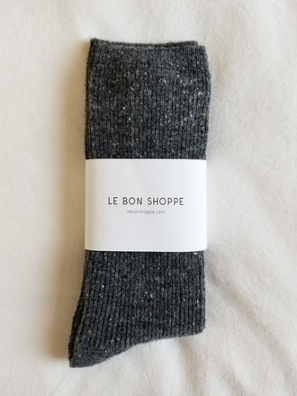 LE BON SHOPPE Snow socks charcoal