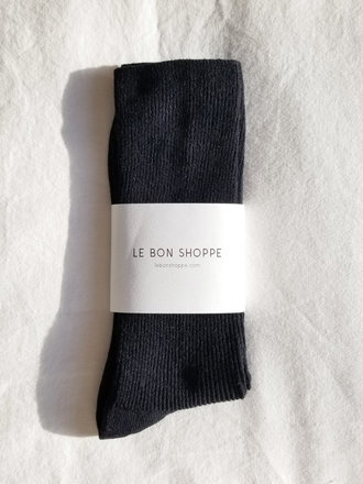 LE BON SHOPPE Chaussettes Trouser noir