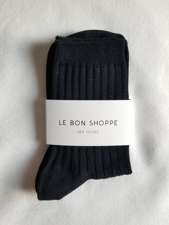 LE BON SHOPPE Chaussettes Her noir