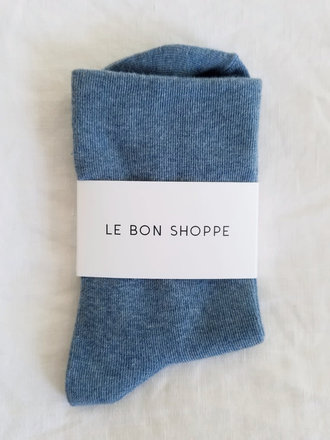 LE BON SHOPPE Sneaker socks denim
