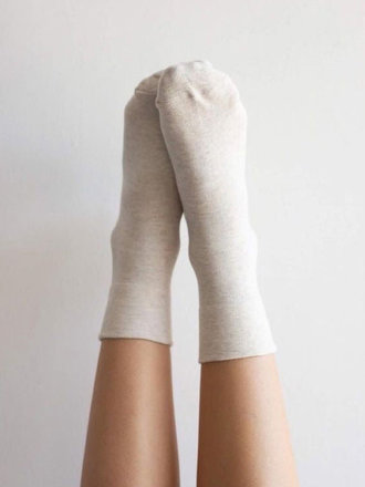 LE BON SHOPPE Sneaker socks oatmeal