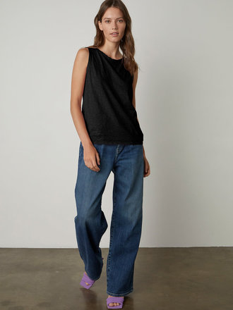 VELVET Taurus tank black