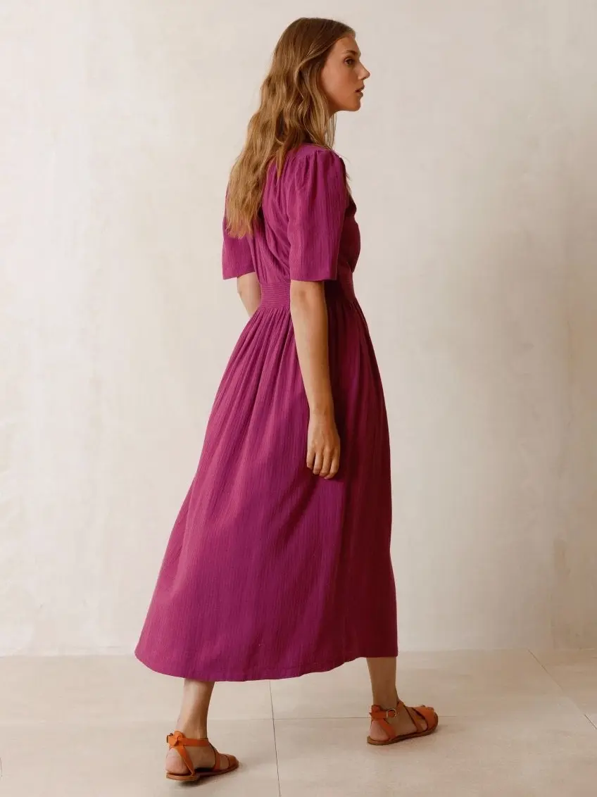 Luise Linen Gauze Dress – Sauths