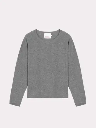 ABSOLUT CASHMERE Kaira cachemire pull heather grey