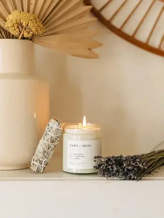BROOKLYN CANDLE STUDIO Minimalist fern + moss